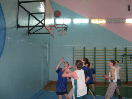 Юные баскетболисты